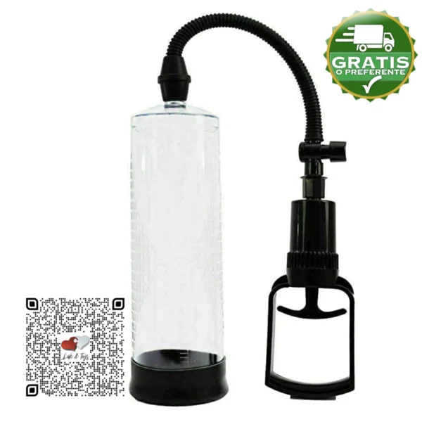 PENIS PUMP MEN ENLARGEMENT SYSTEM CON ACCESORIOS